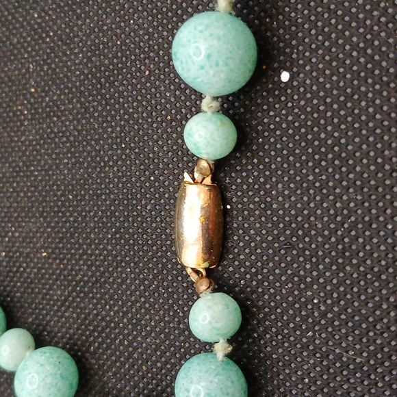 Rope Length Vintage Chinese Crumb Bead Necklace 26 inches - Picture 5 of 7